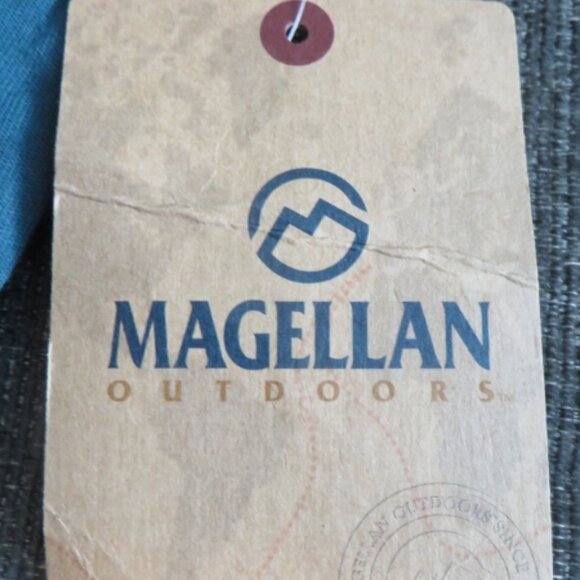 Magellan Outdoors Long Sleeve T-Shirt - Teal/Green - XL - NEW With Tags - Picture 5 of 6